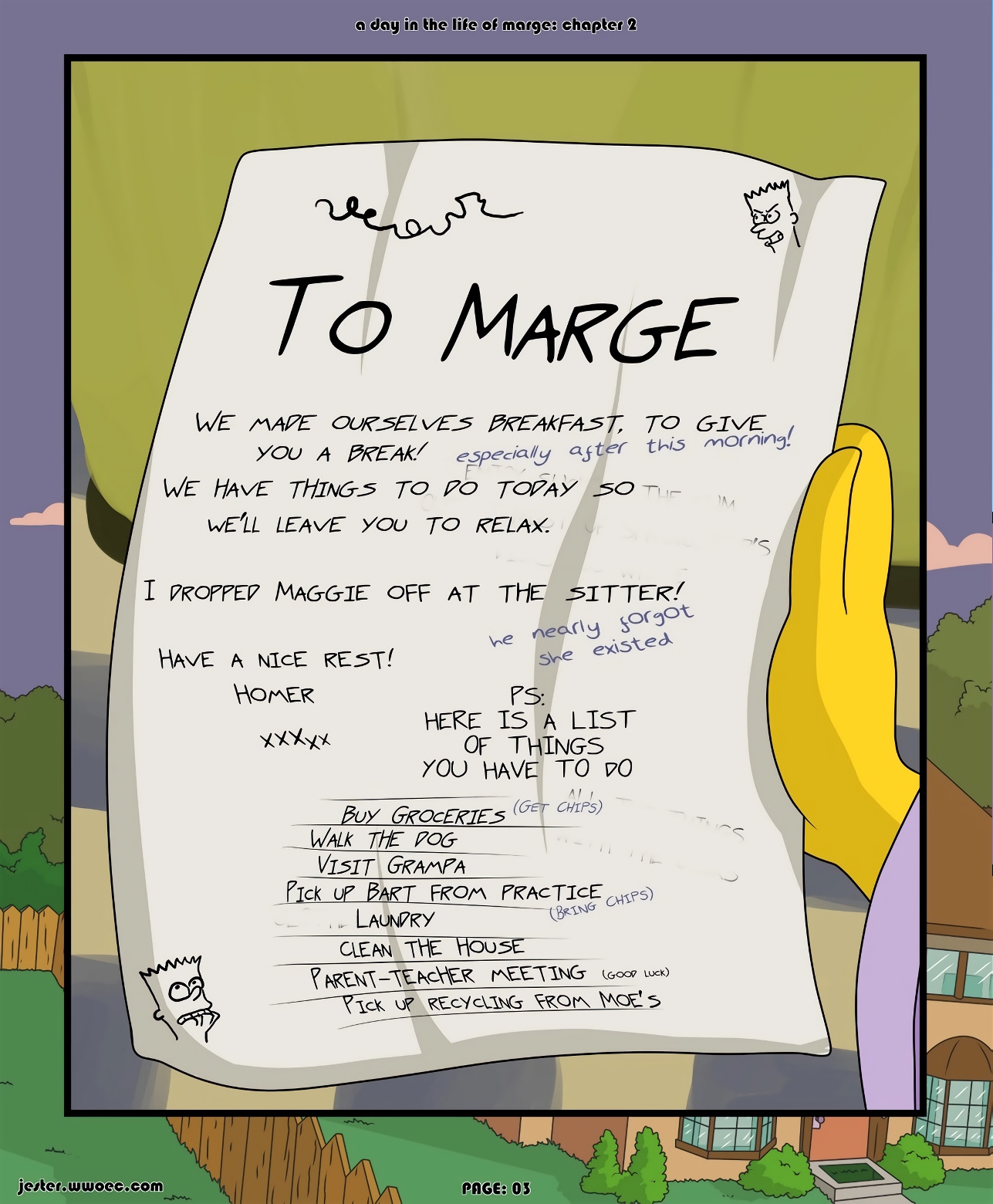 A Day in the Life of Marge 2 – Blargsnarf