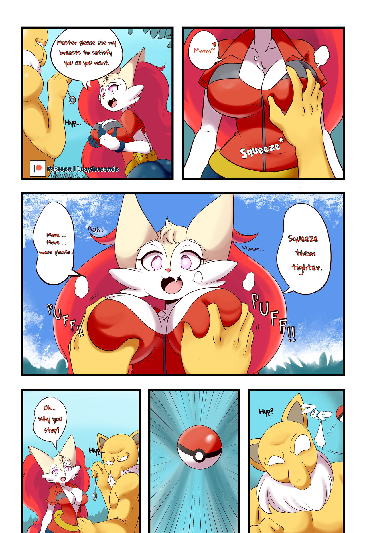 Braixen – Lucyfer-comic