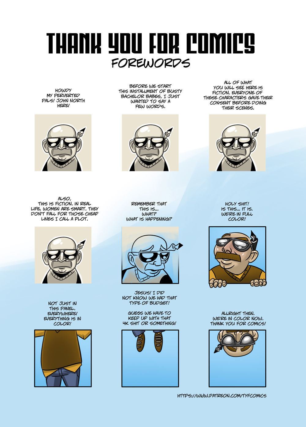 Busty Bachelor Babes – John North