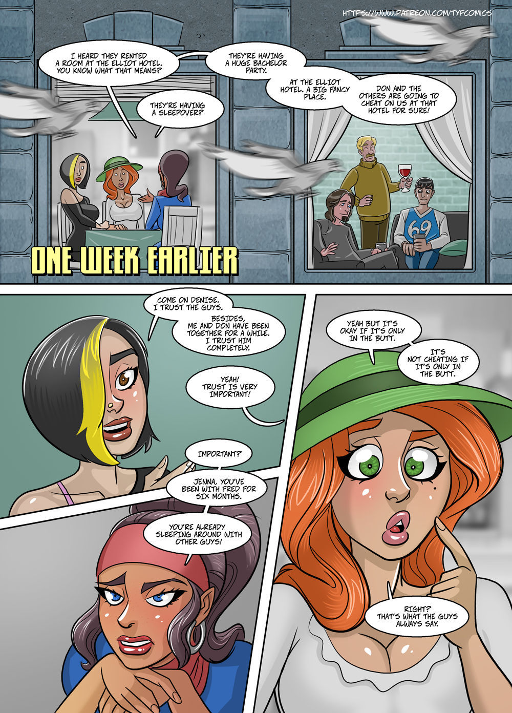 Busty Bachelor Babes – John North