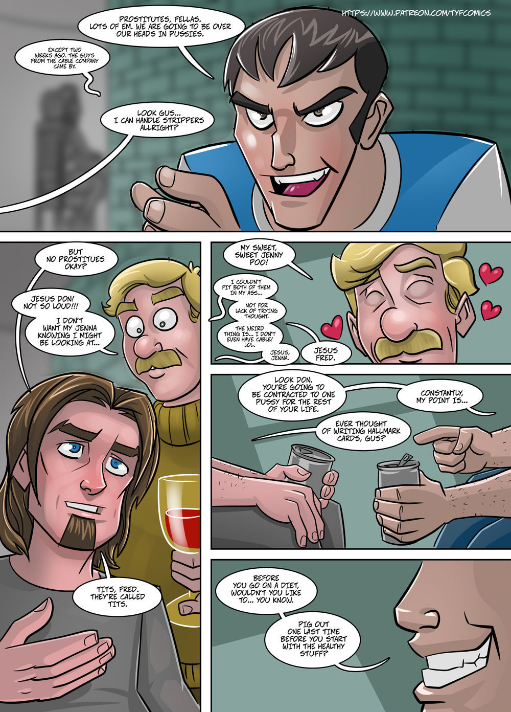 Busty Bachelor Babes – John North