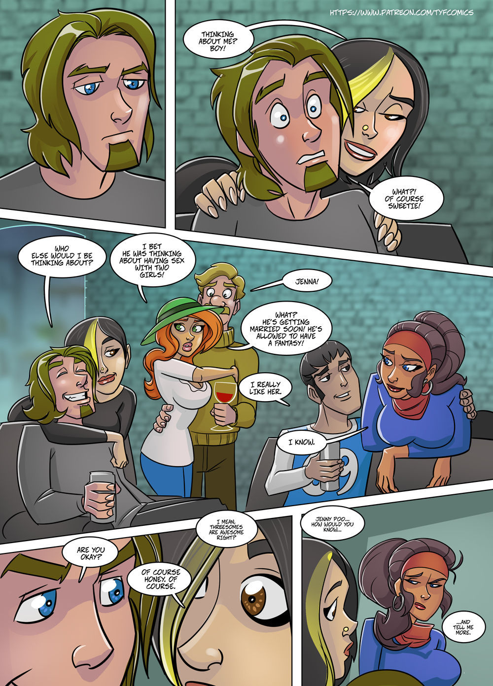 Busty Bachelor Babes – John North