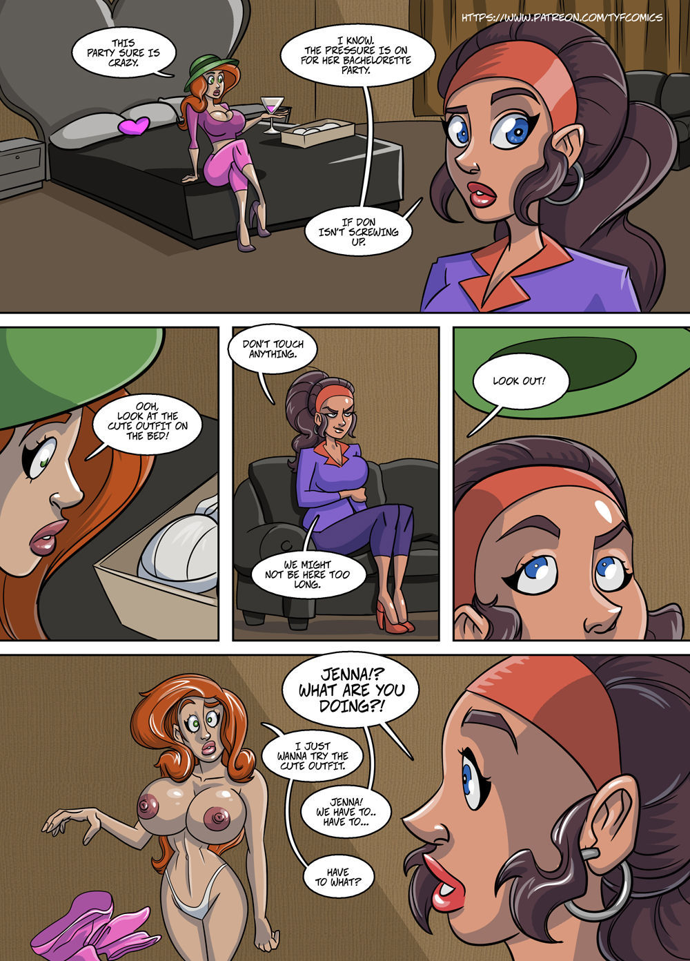 Busty Bachelor Babes – John North