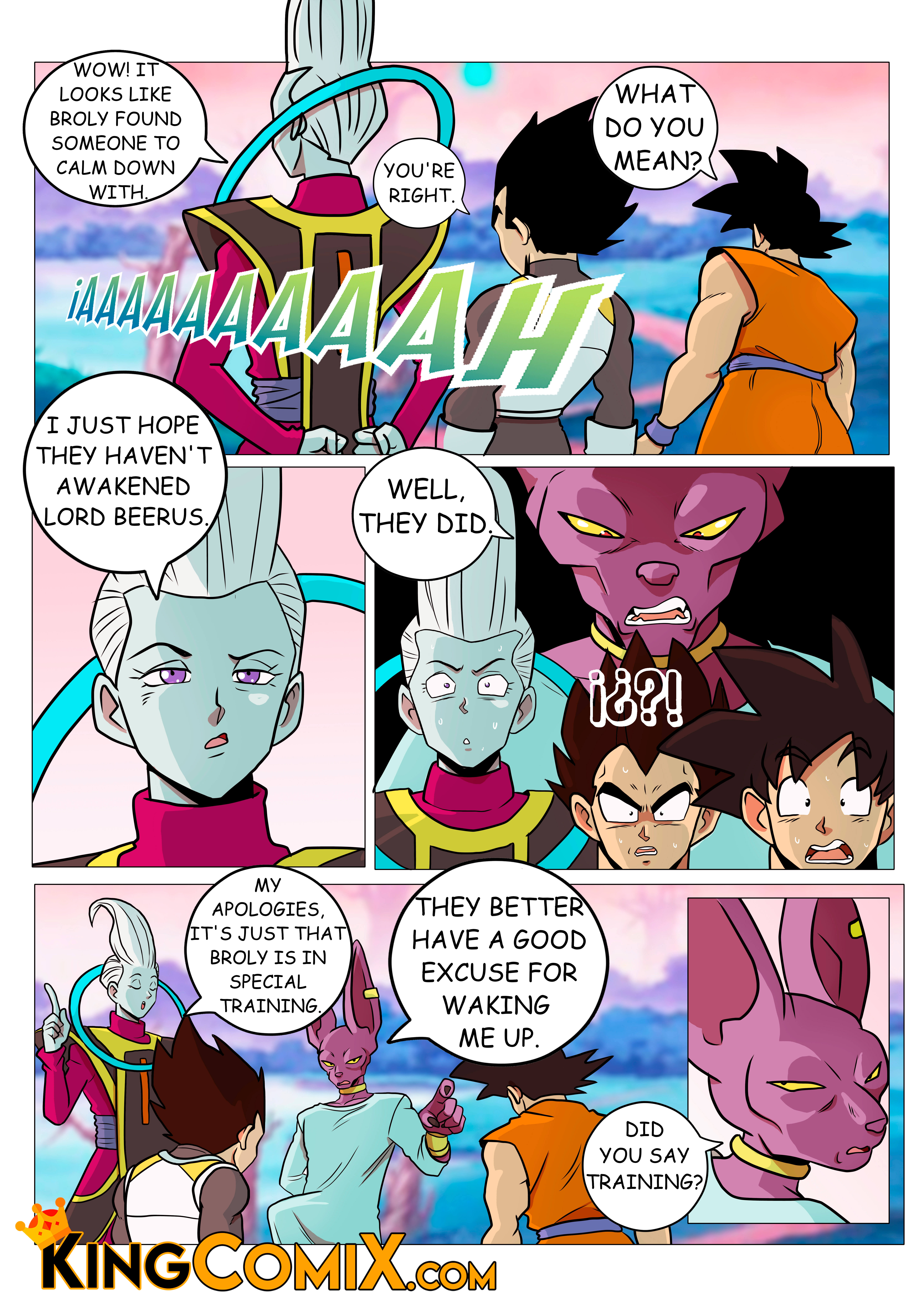 Chelai’s Training – Kingcomix