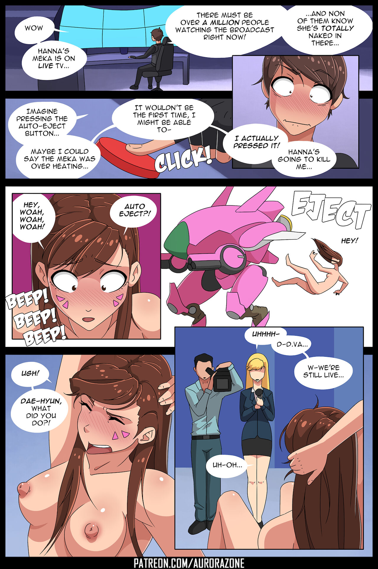 D.VA’s Battle – Aurora Zone