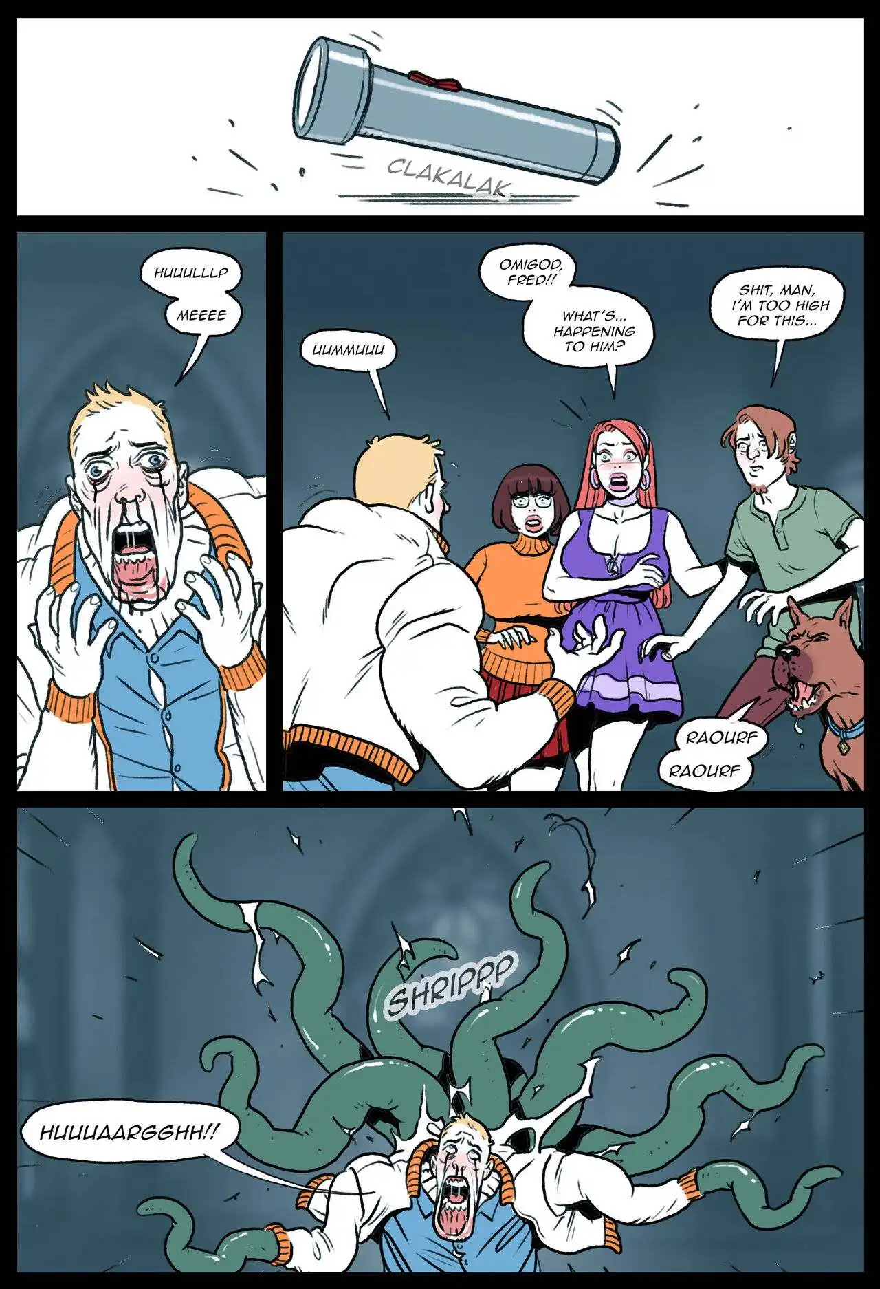 Daphne & Velma vs Tentacles – Pegasus Art