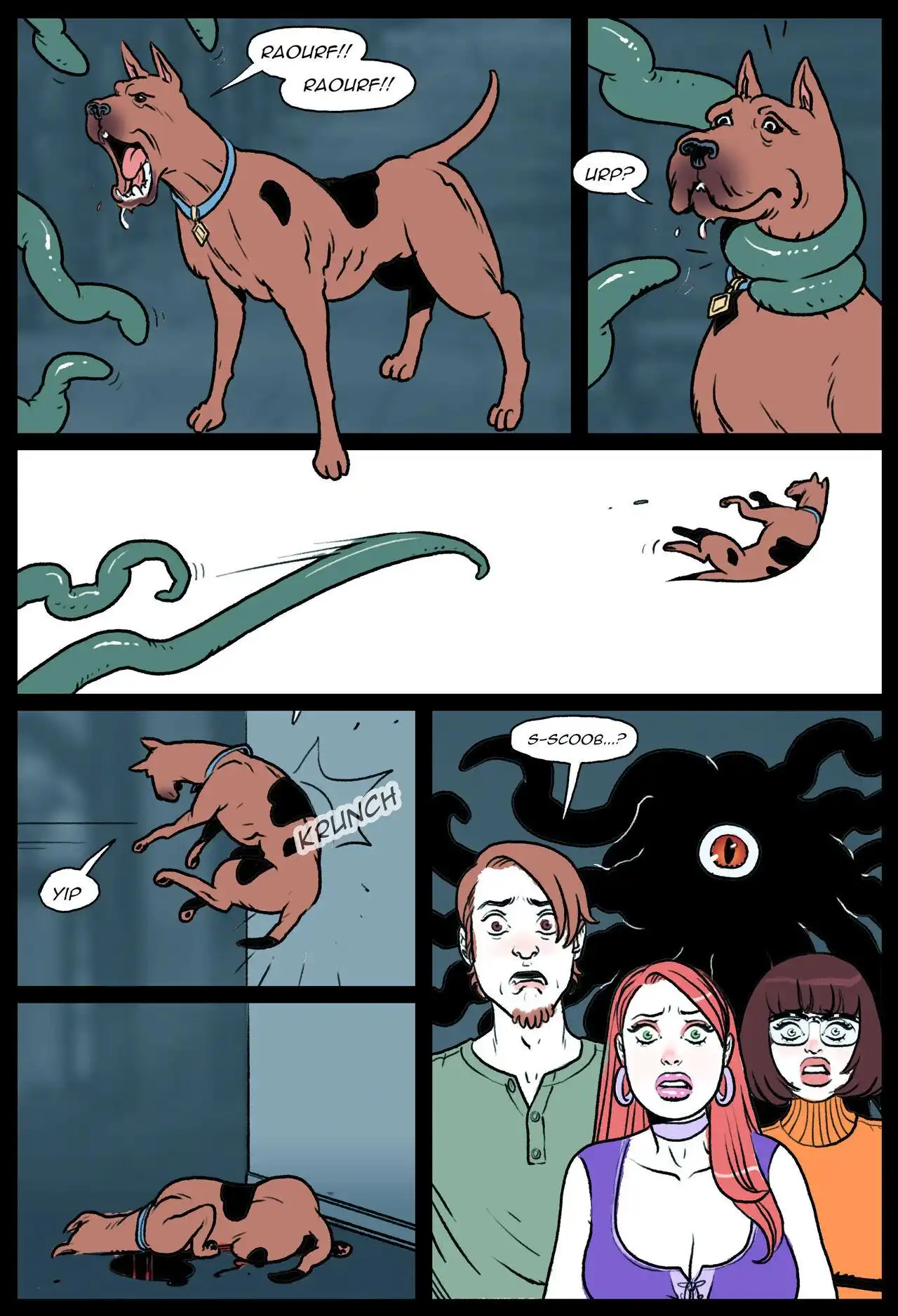 Daphne & Velma vs Tentacles – Pegasus Art