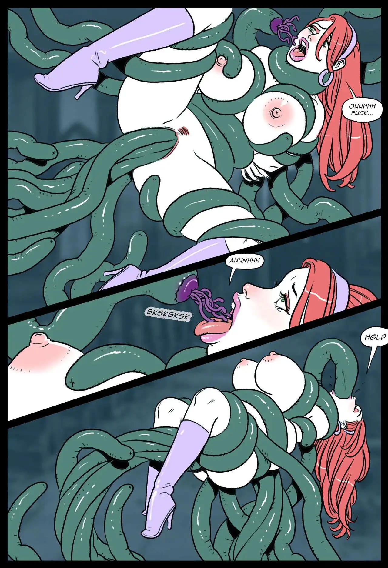 Daphne & Velma vs Tentacles – Pegasus Art
