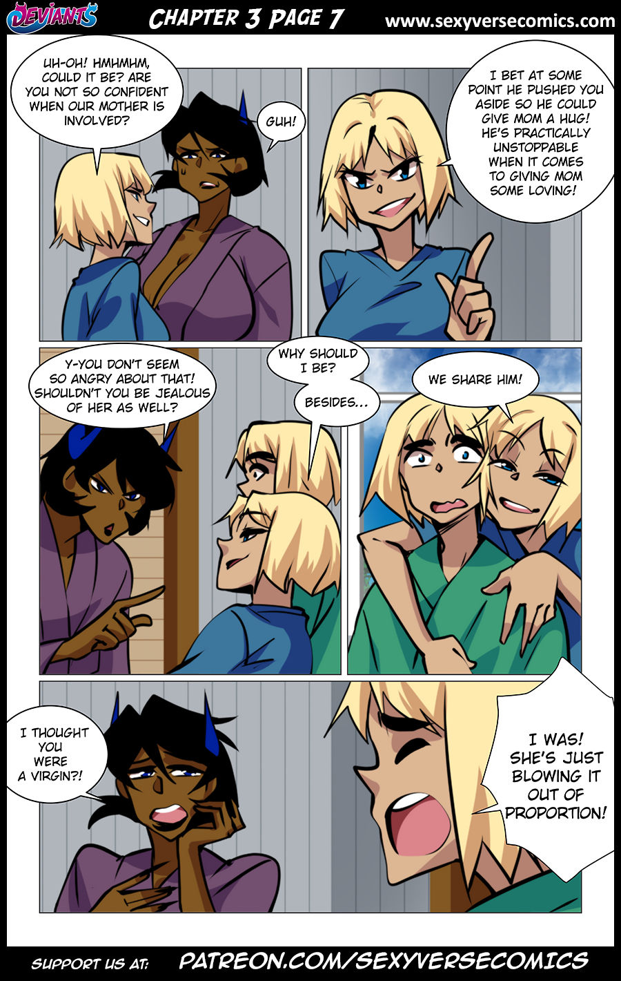 Deviants 3 – My Lover VS My Sister