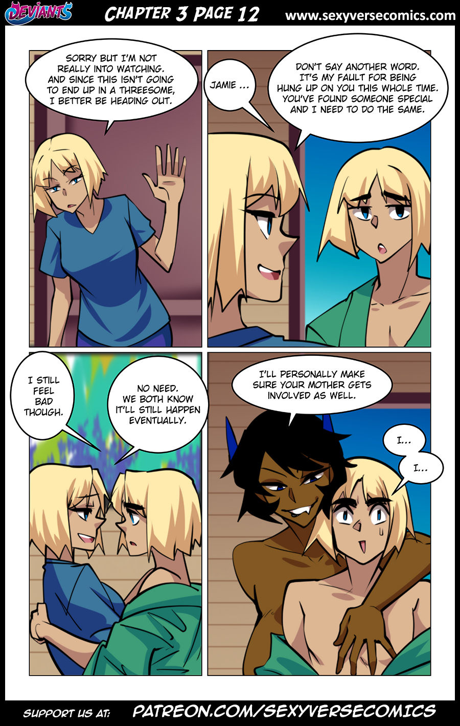 Deviants 3 – My Lover VS My Sister