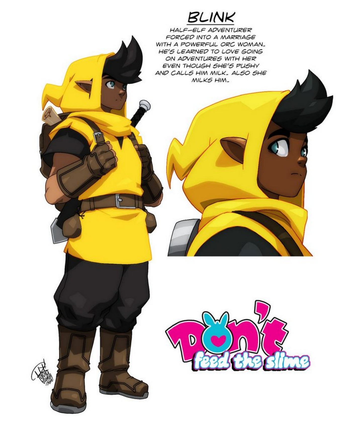 Don’t feed the slime – Tovio Rogers