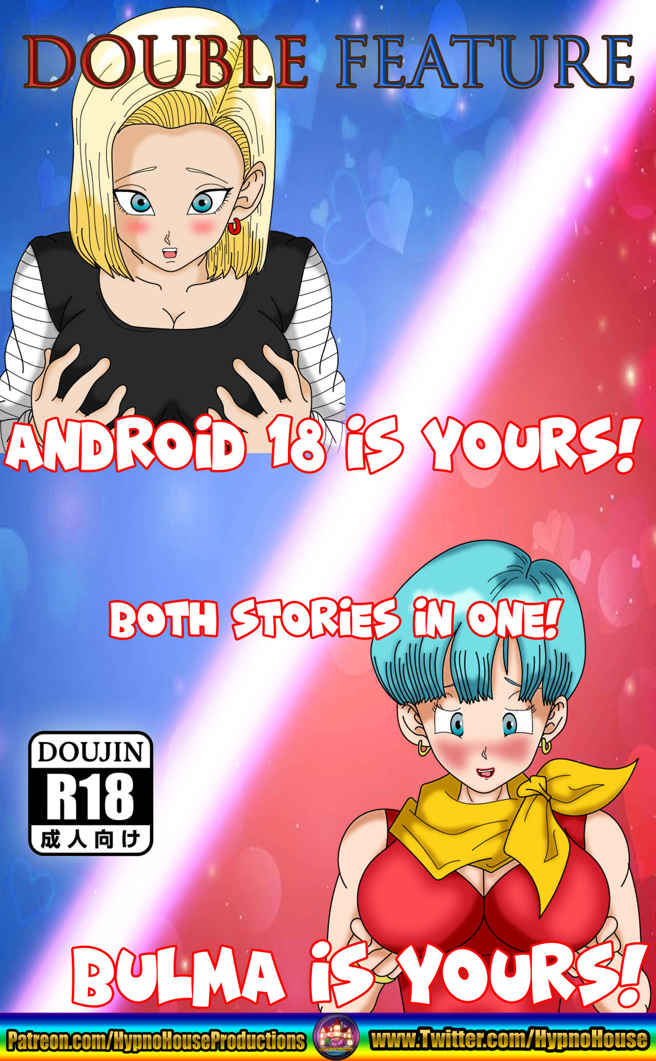 Double Feature Android 18 &amp; Bulma is Yours