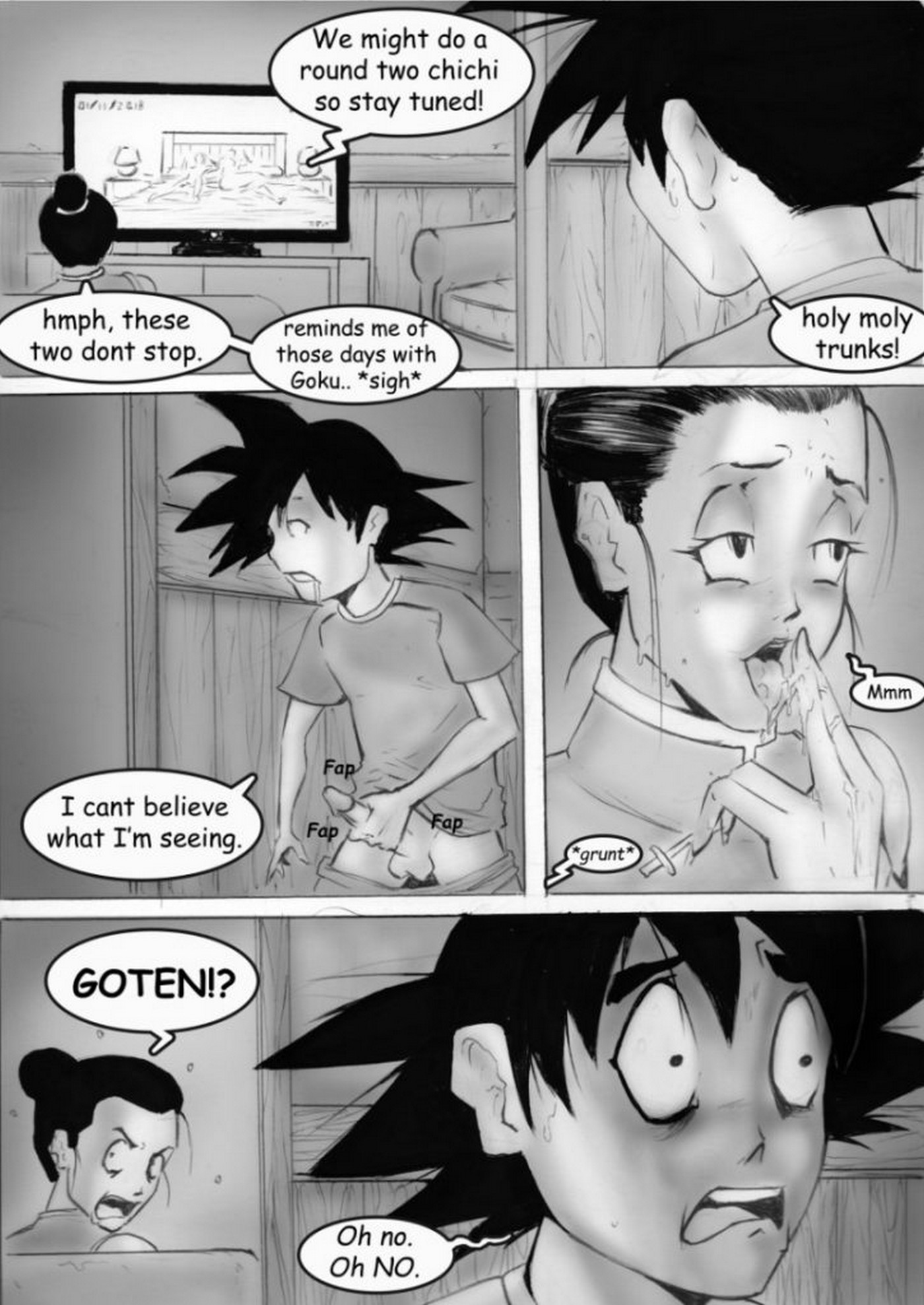 Dragon Moms X Chichi’s decision – Oldflameshotgun