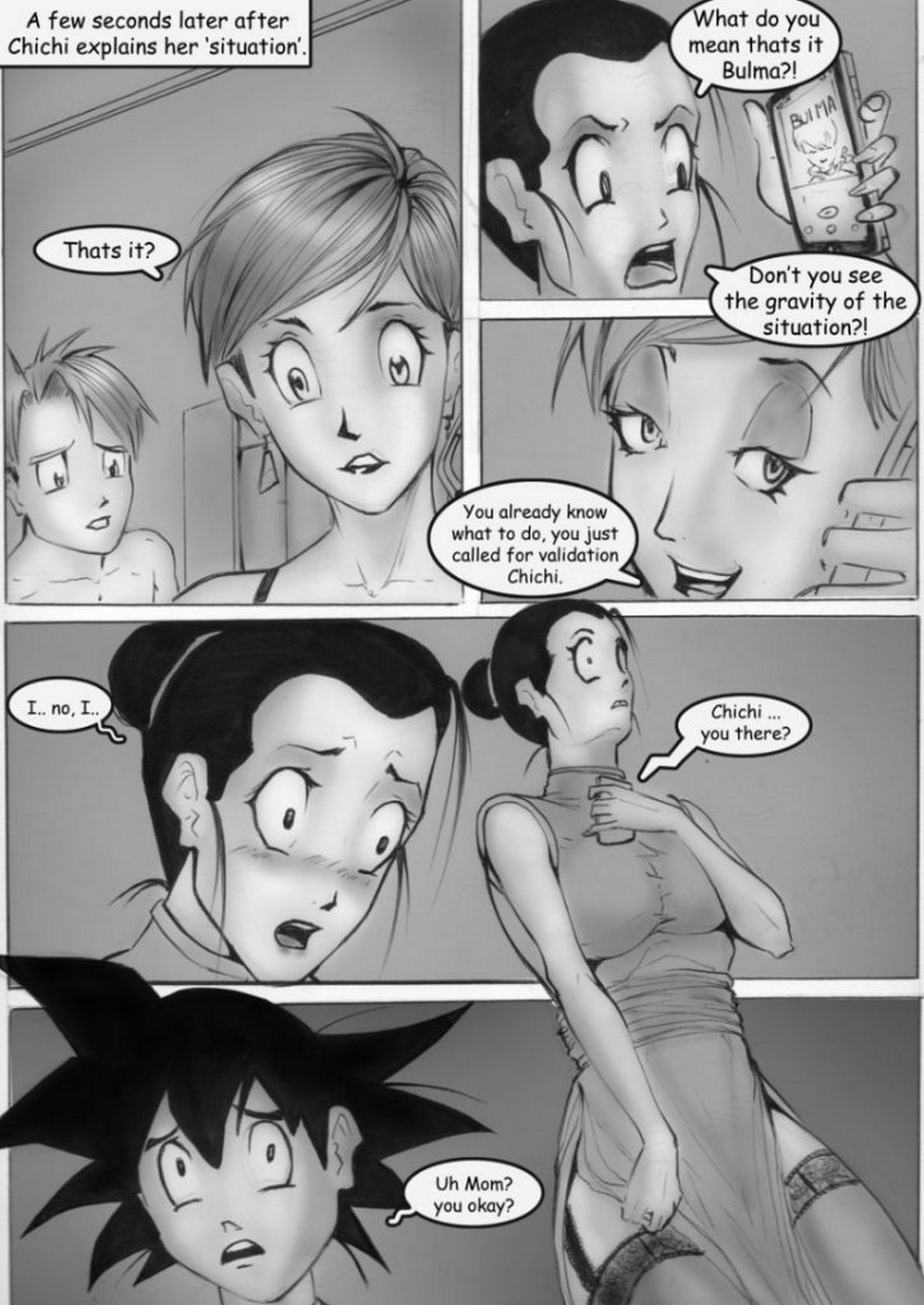 Dragon Moms X Chichi’s decision – Oldflameshotgun