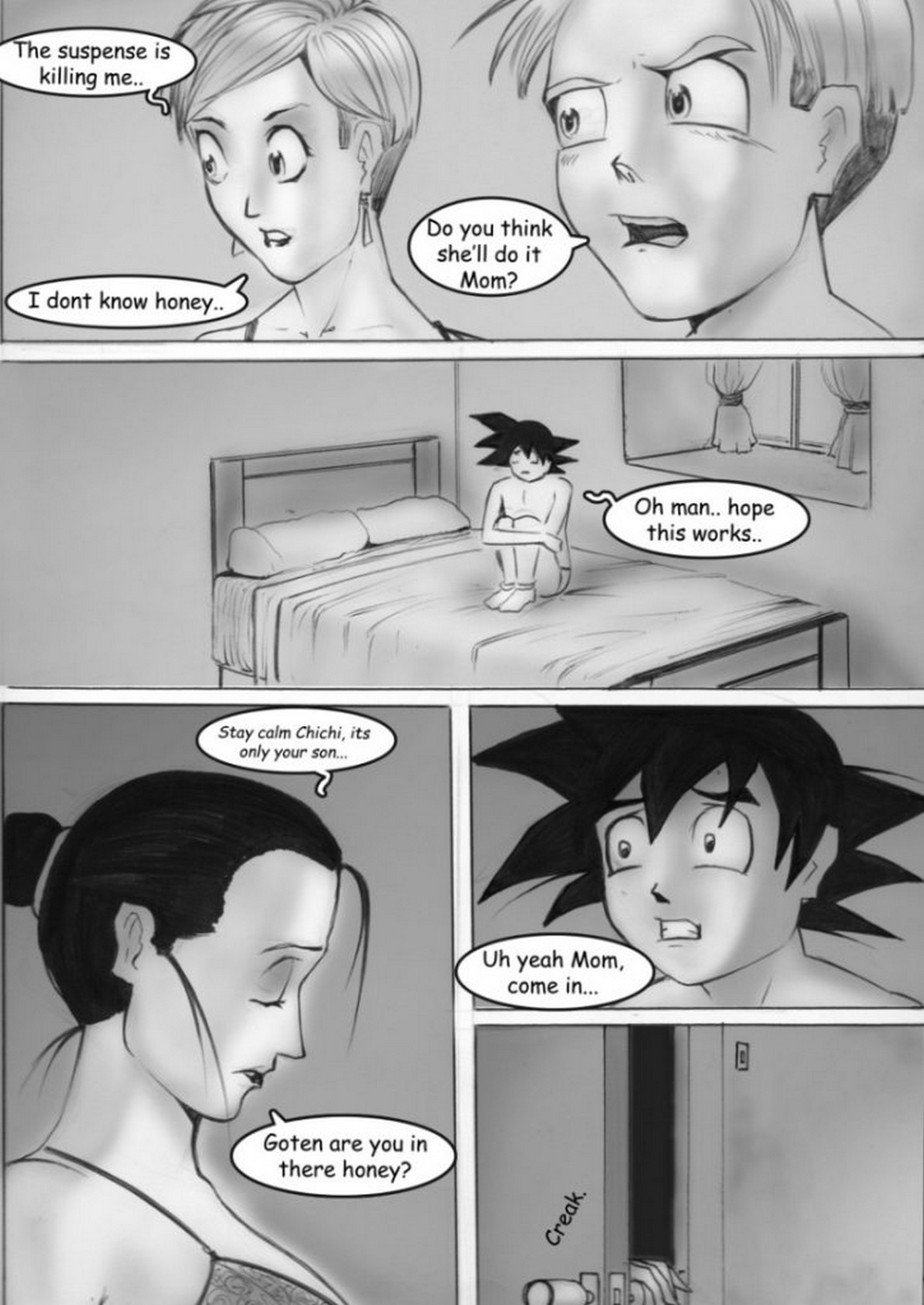 Dragon Moms X Chichi’s decision – Oldflameshotgun