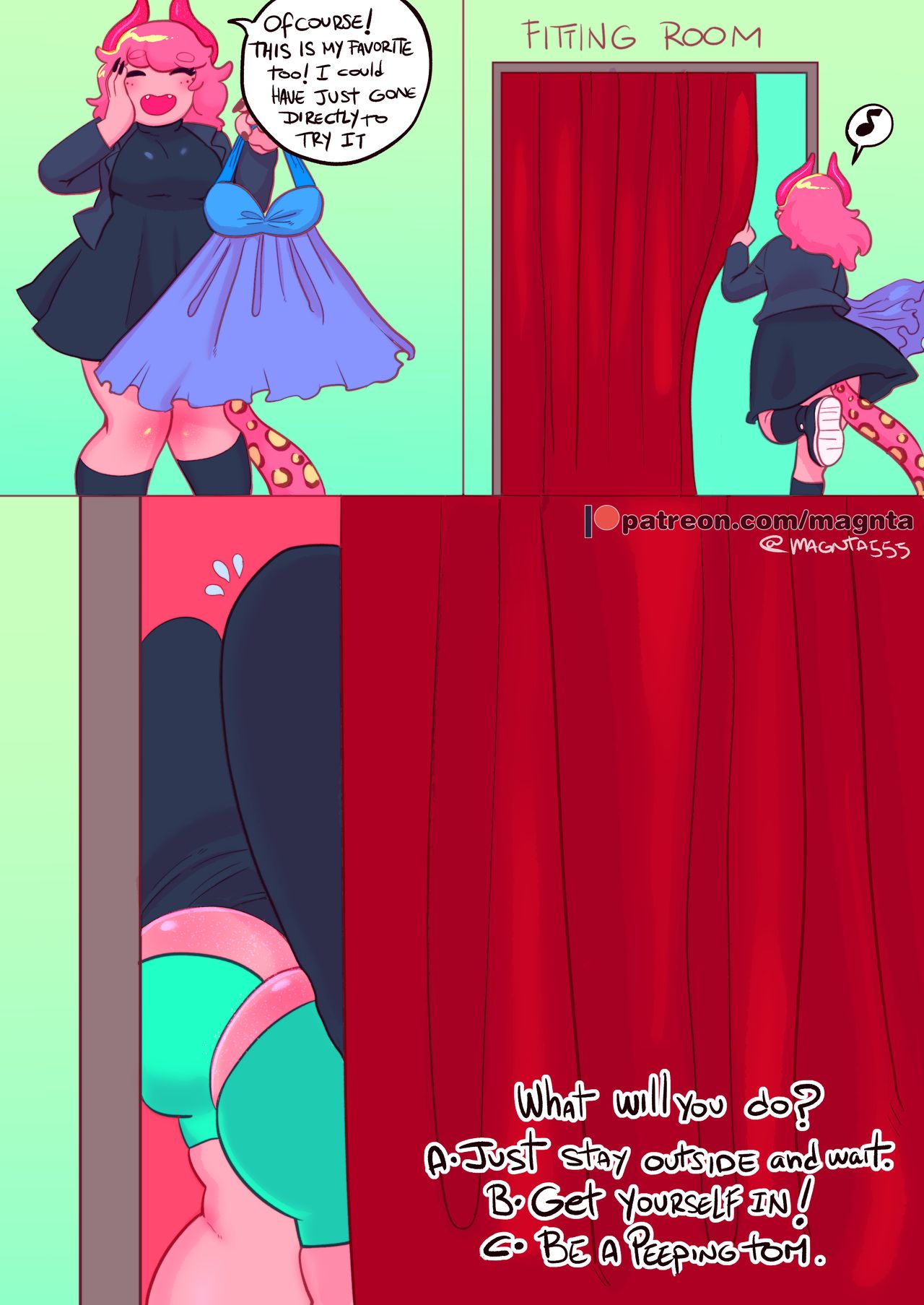 Dressing Room – Magnta