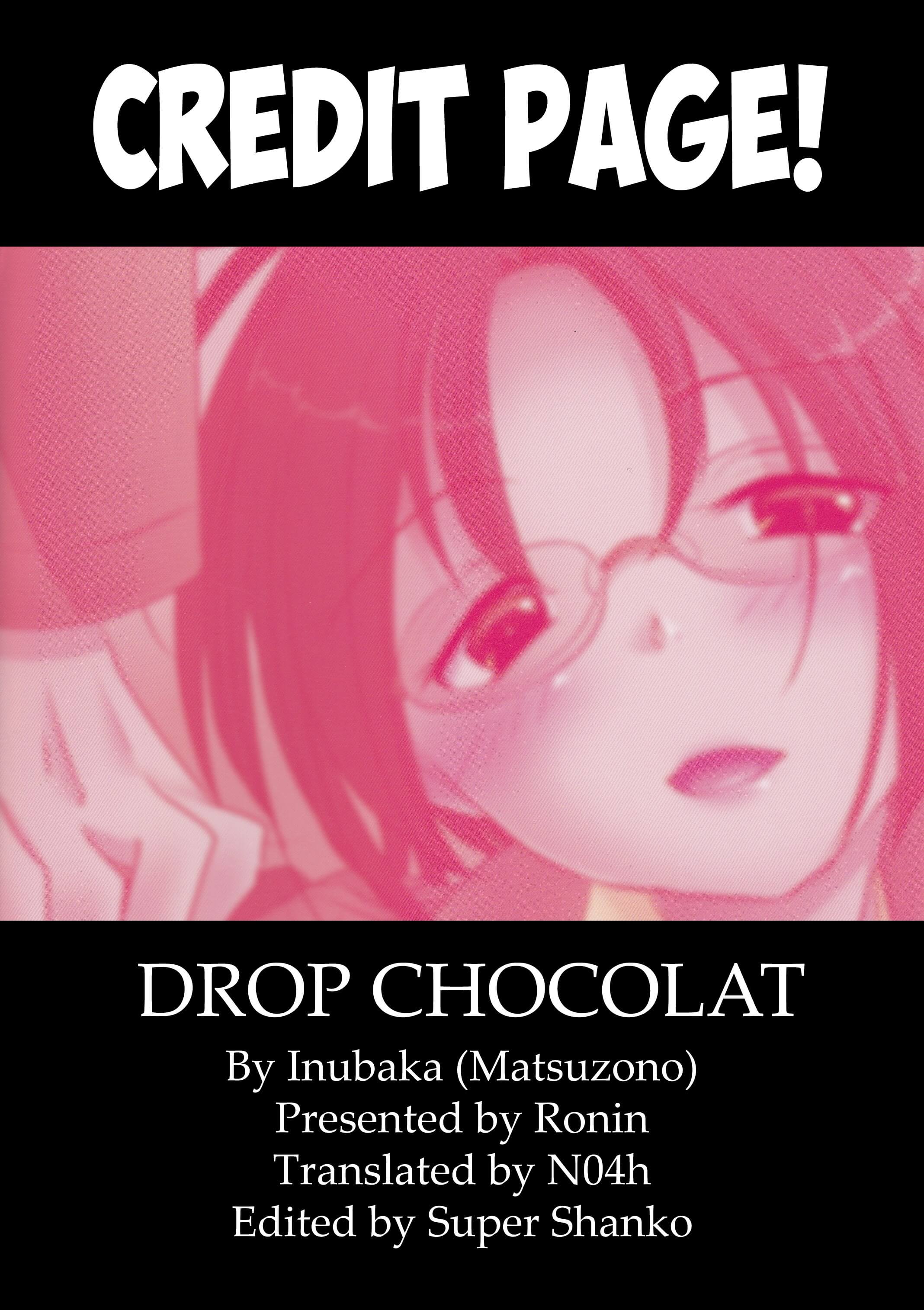 Drop chocolat