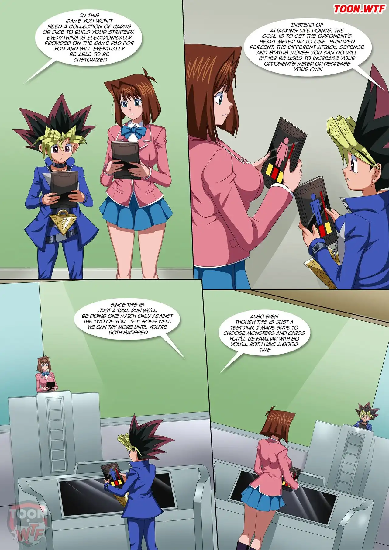 Dueling Hearts – Palcomix