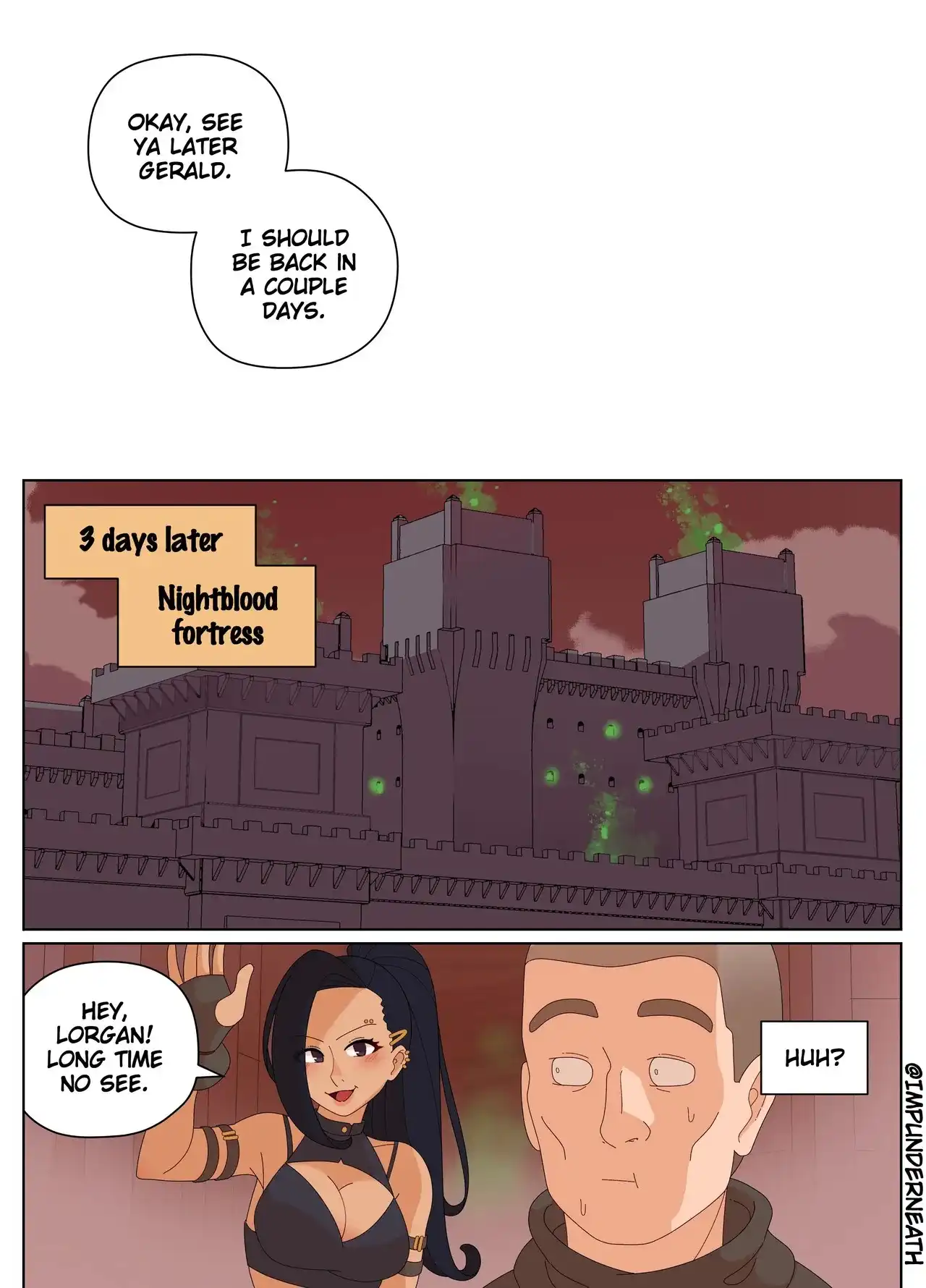 Elf and Criminal Body Swap – ImpUnderneath