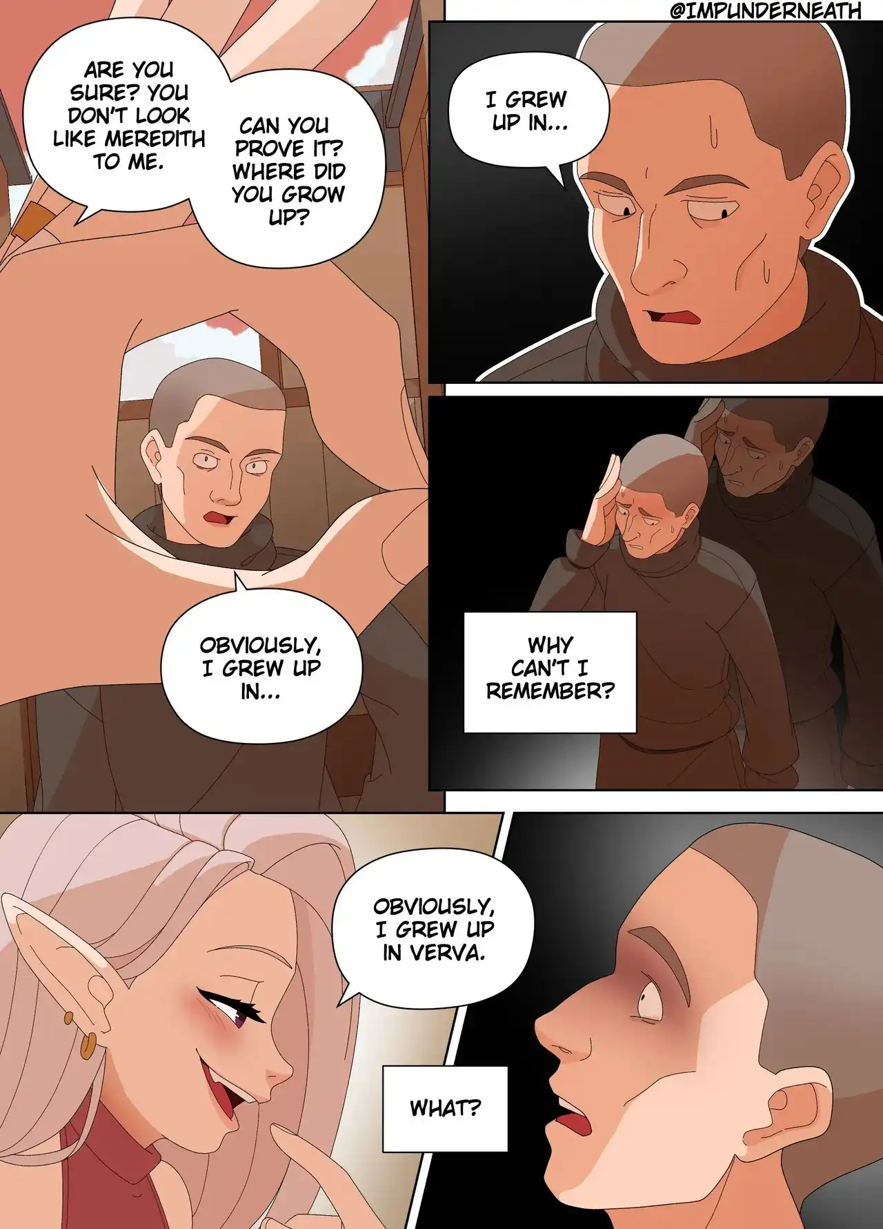 Elf and Criminal Body Swap – ImpUnderneath