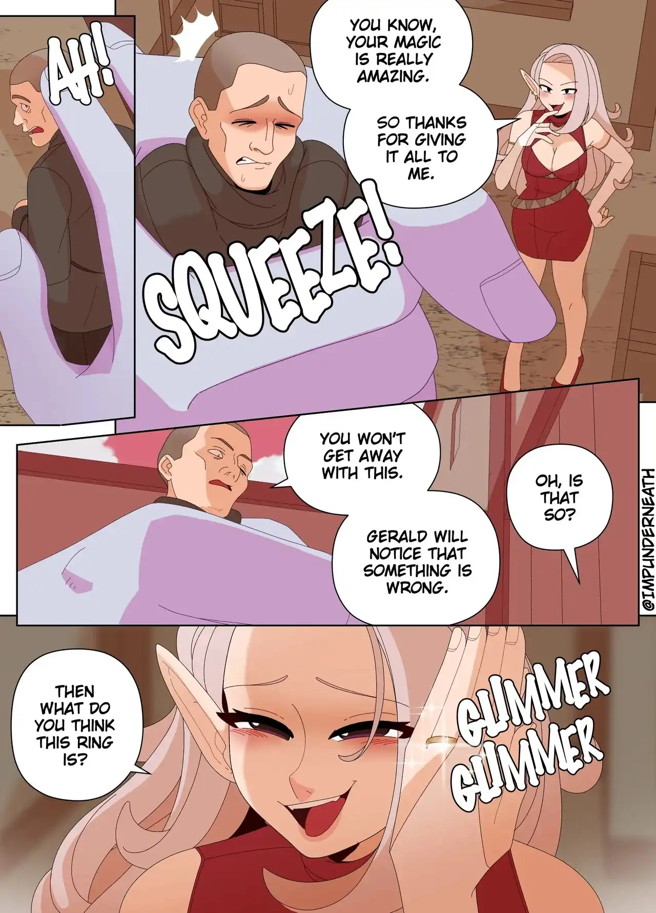 Elf and Criminal Body Swap – ImpUnderneath