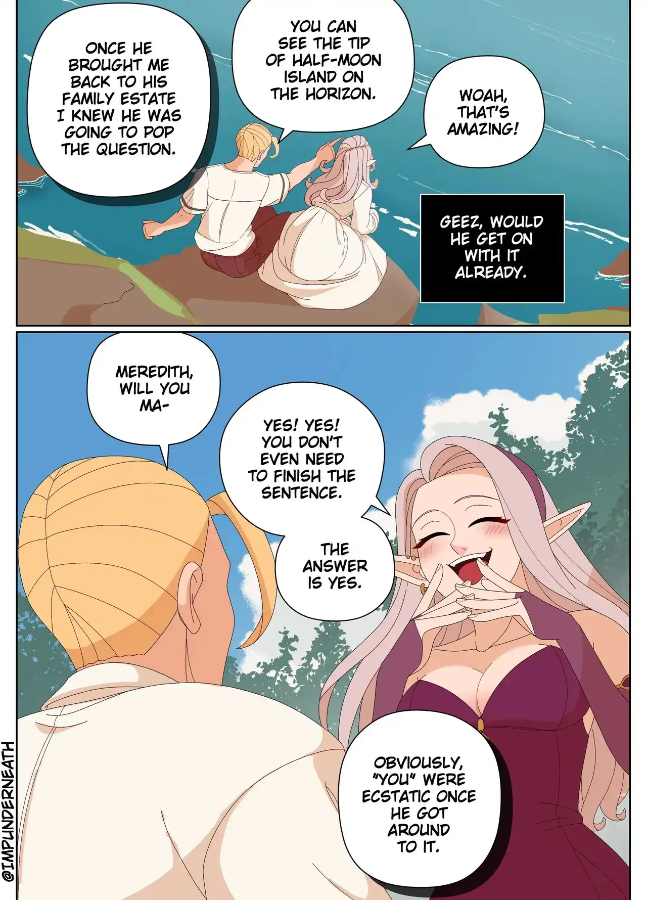 Elf and Criminal Body Swap – ImpUnderneath