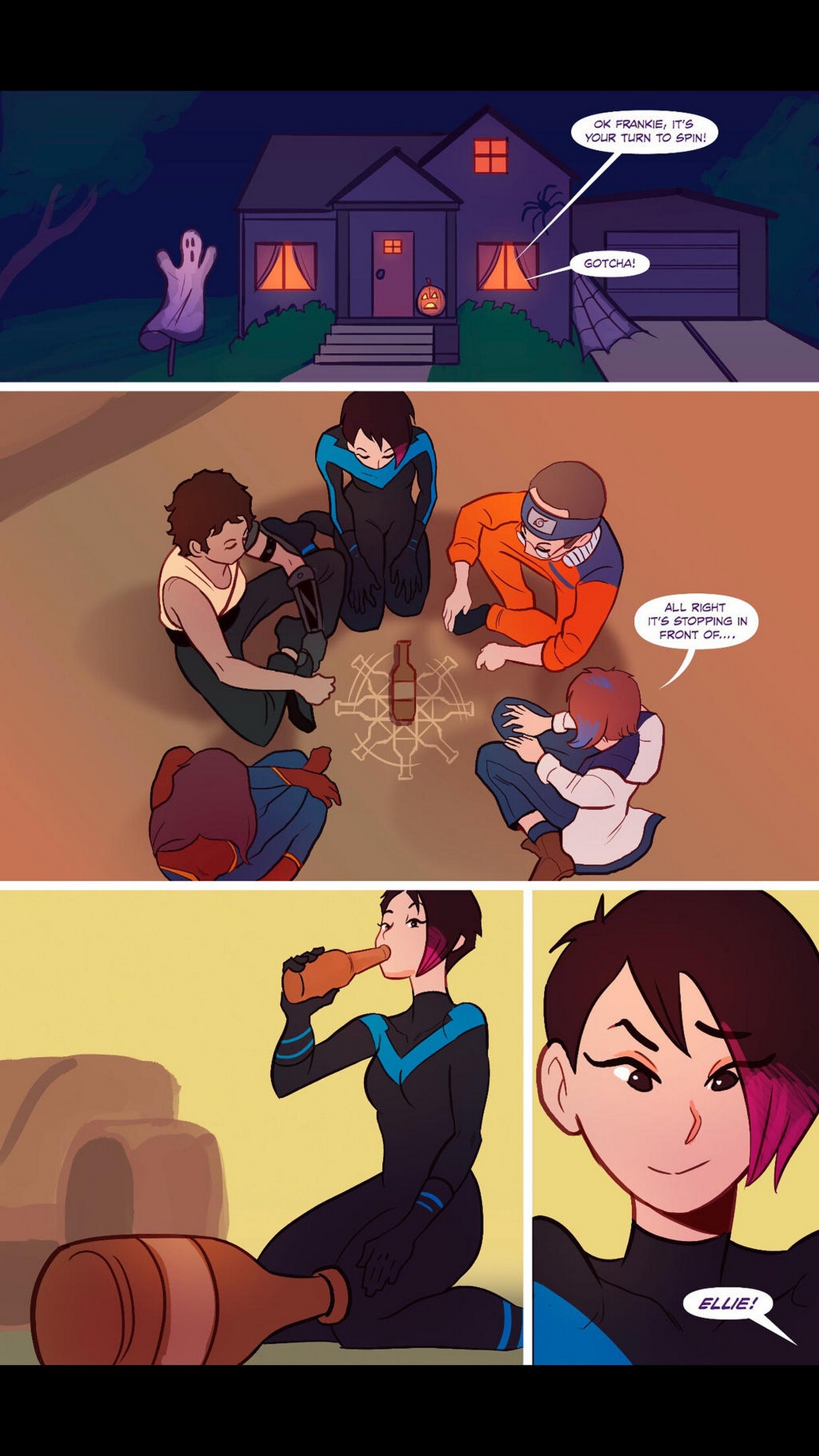 Ellie’s spooky streak