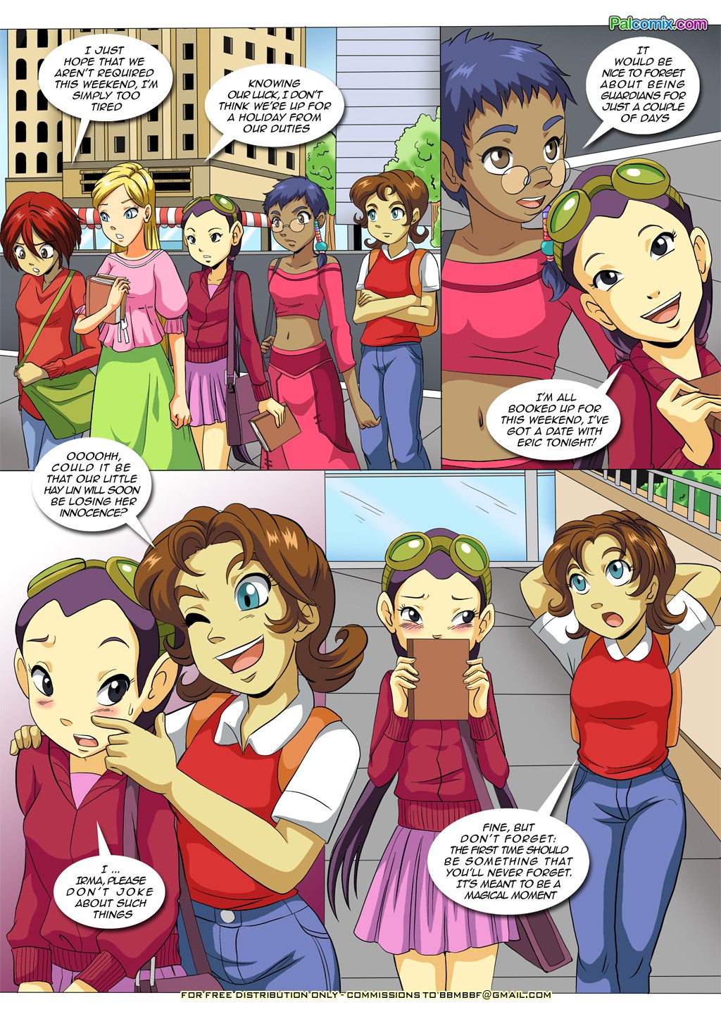 Enslaved Guardians – Palcomix
