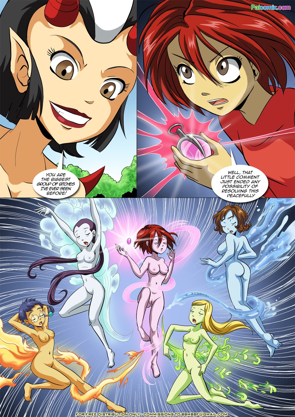 Enslaved Guardians – Palcomix