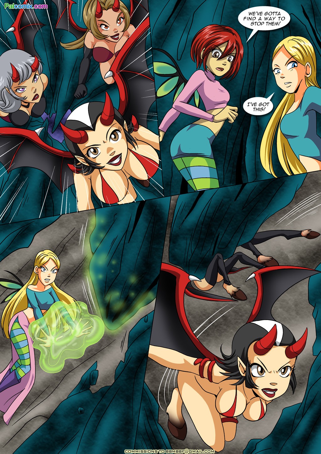 Enslaved Guardians – Palcomix