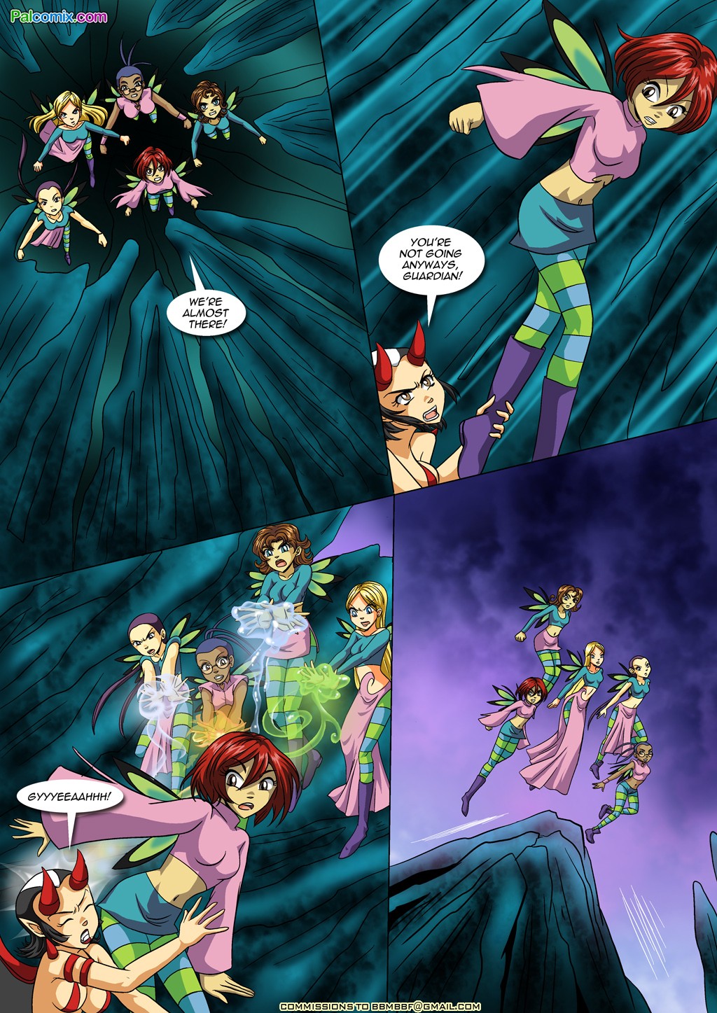 Enslaved Guardians – Palcomix
