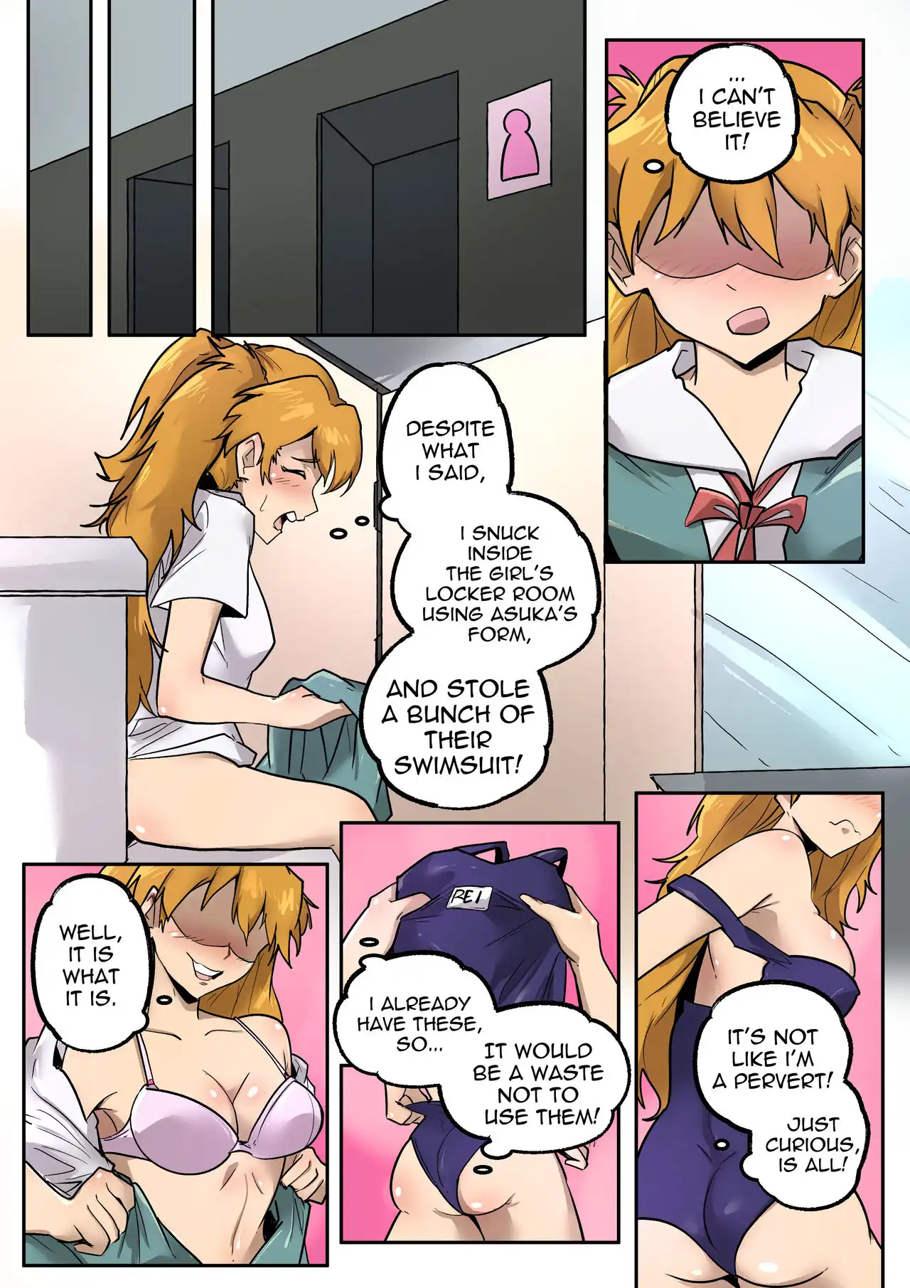 Evangelion Crossdressing – PegasusTGTF