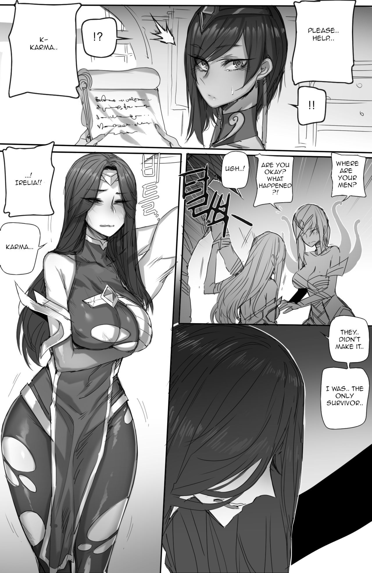 For the Noxus – Irelia and Karma