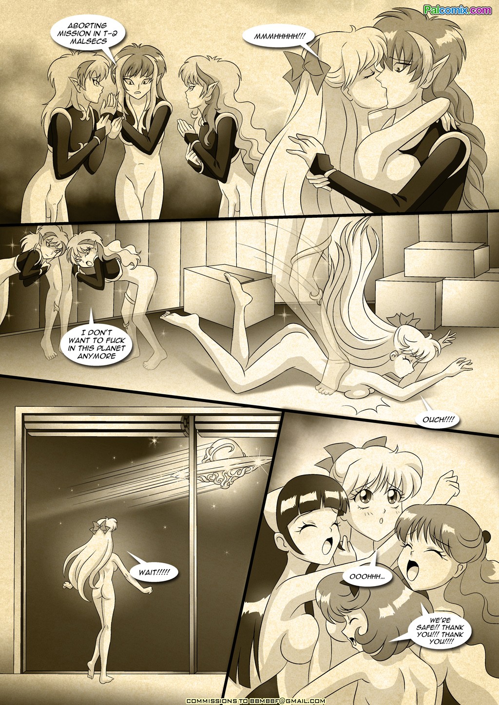 Friends will be friends – Palcomix