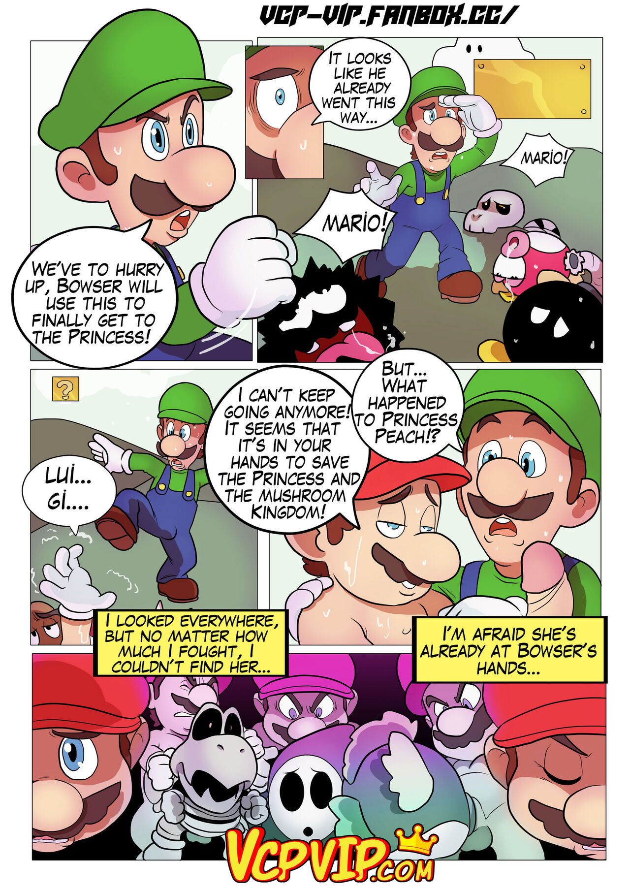 Fucker Mario Bros – Gansoman