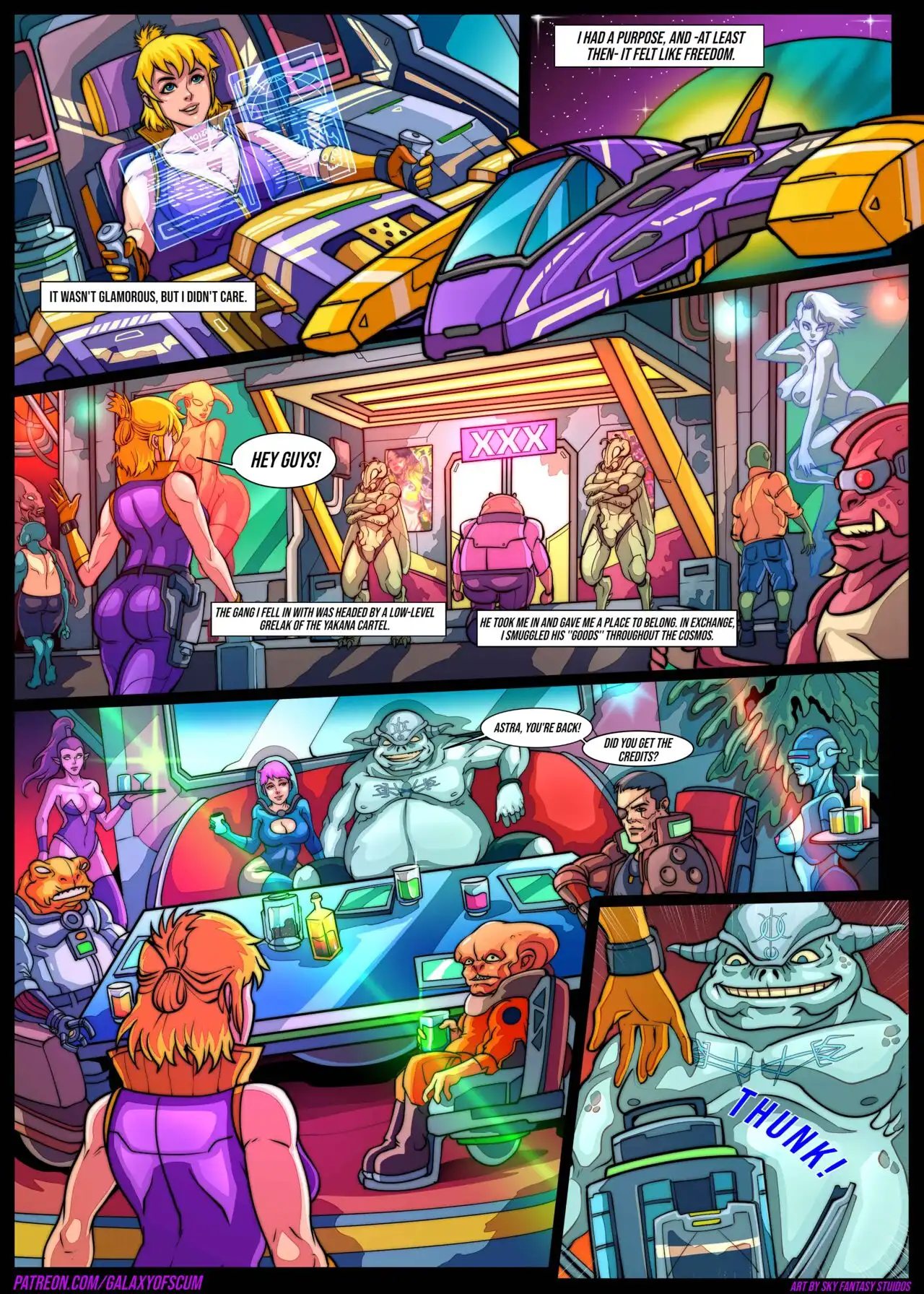 Galaxy of Scum Issue 2: Smuggler’s and Bugs – Sky fantasy studio