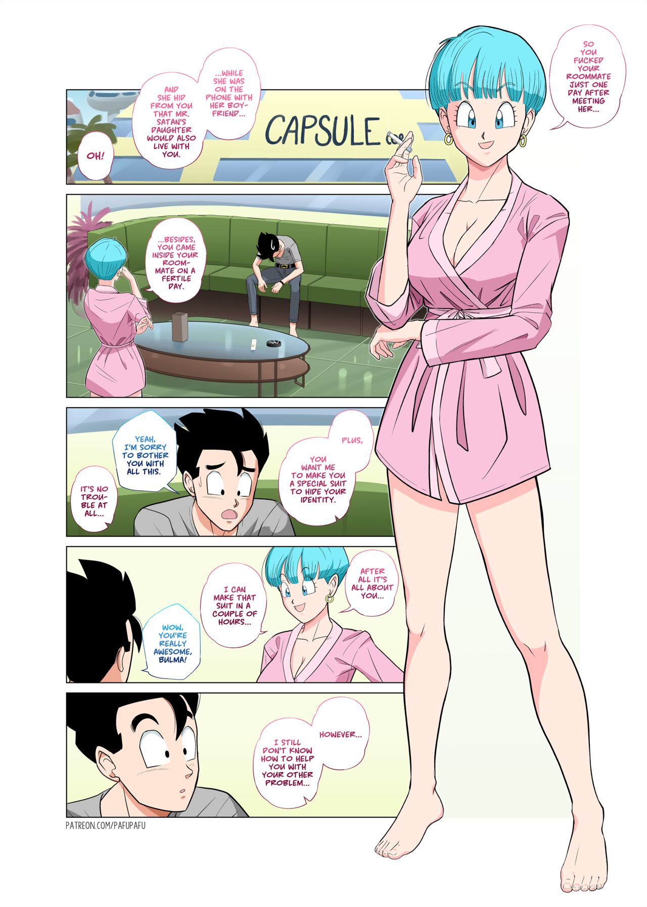 Gohan vs Bulma – PafuPafu