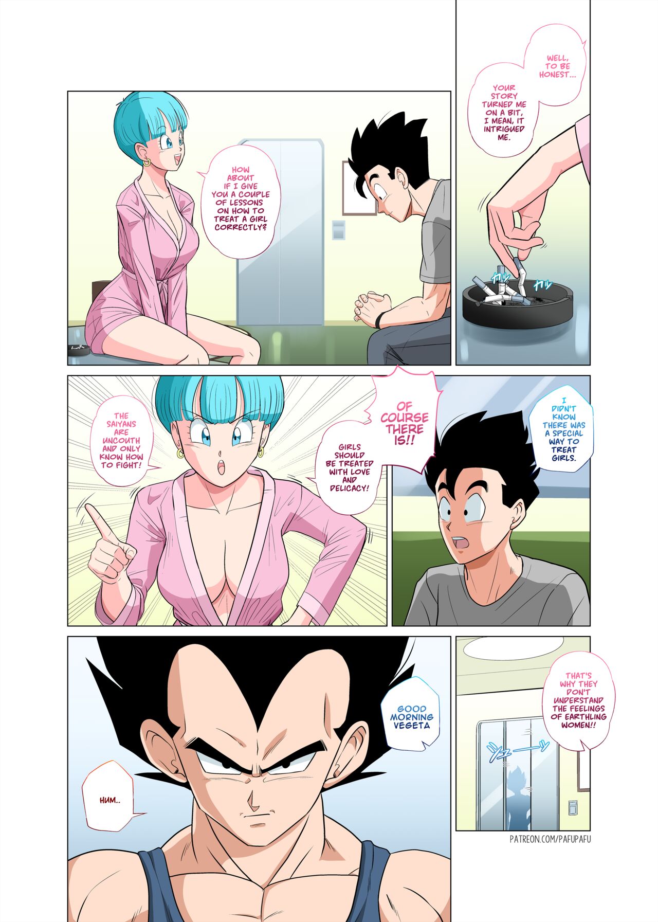 Gohan vs Bulma – PafuPafu