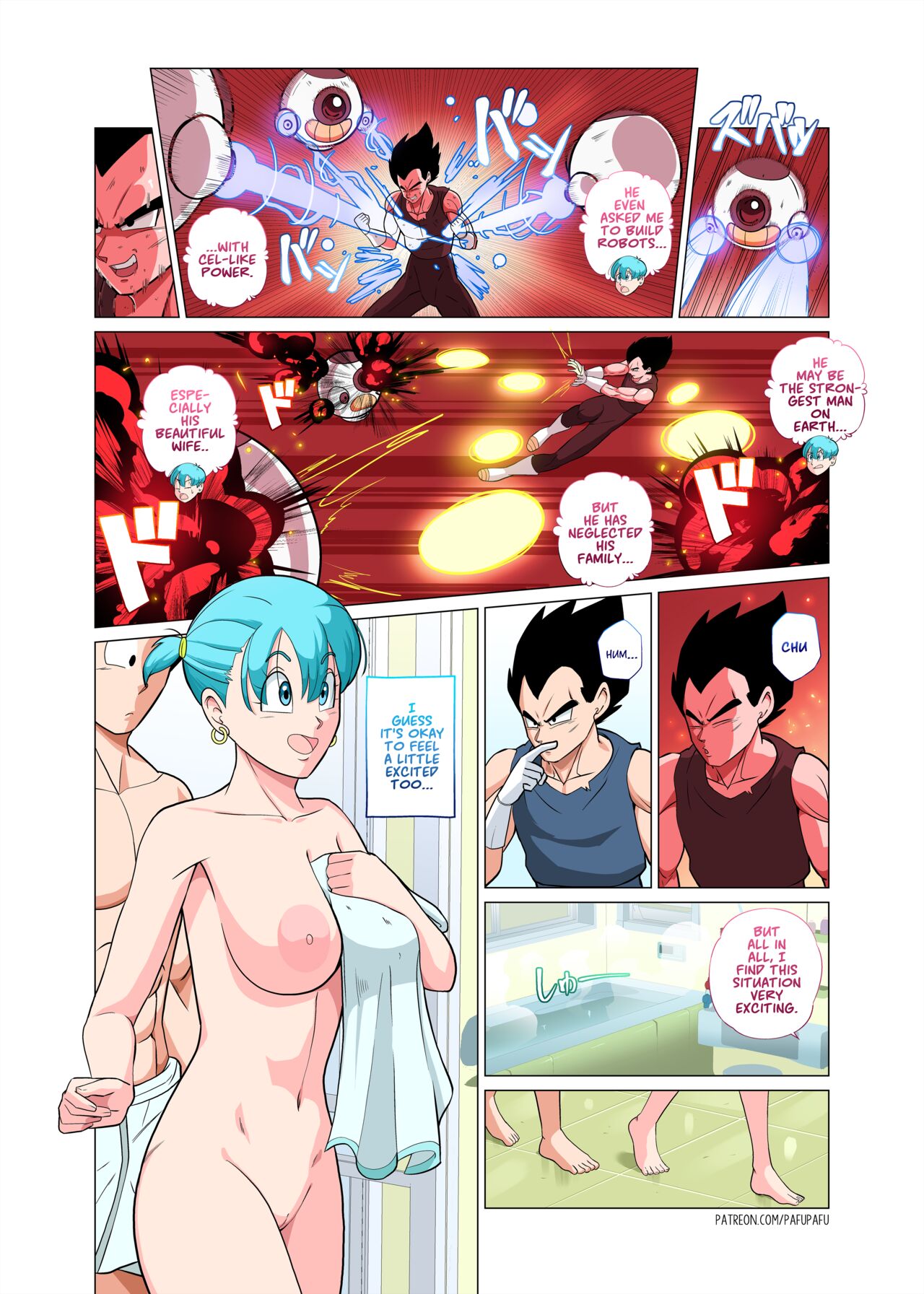 Gohan vs Bulma – PafuPafu