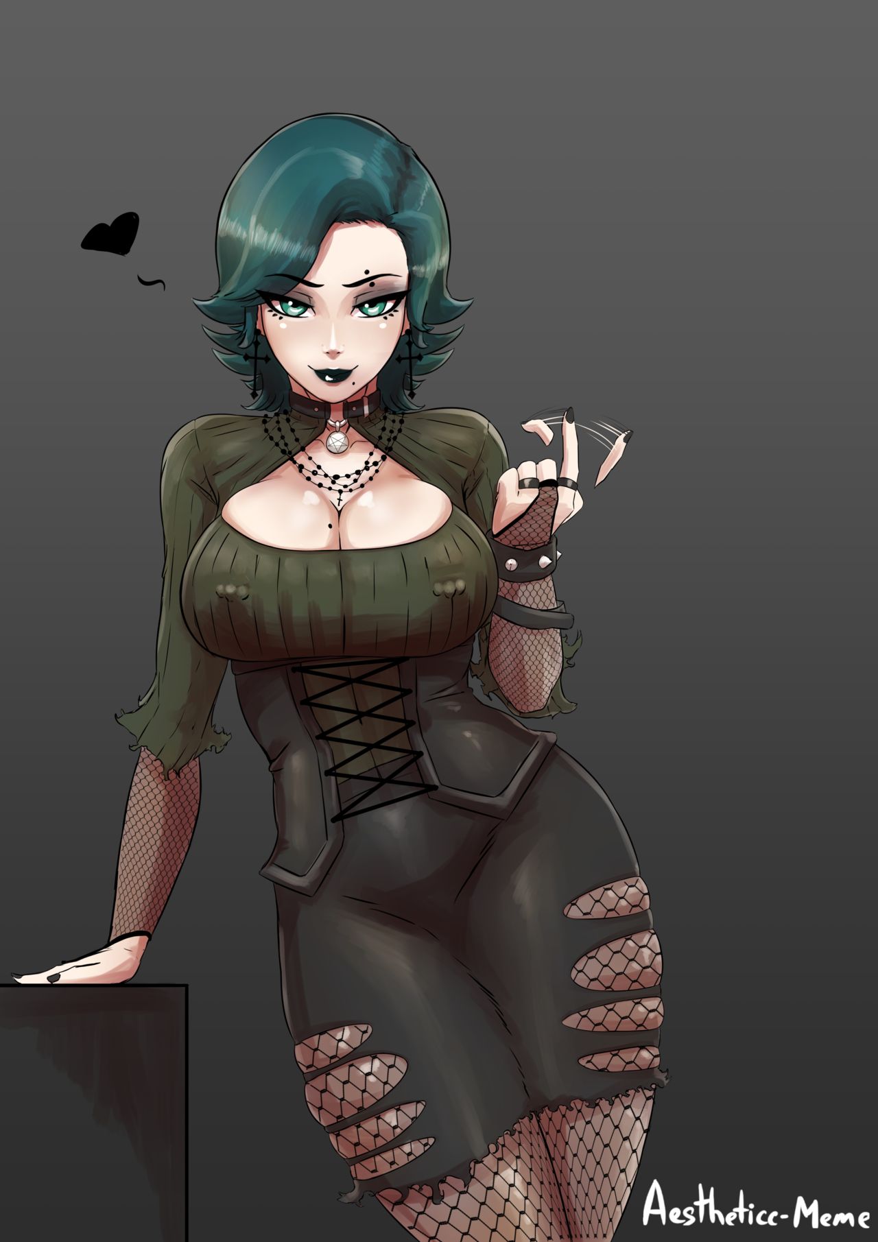 Goth Nora – Aestheticc-Meme
