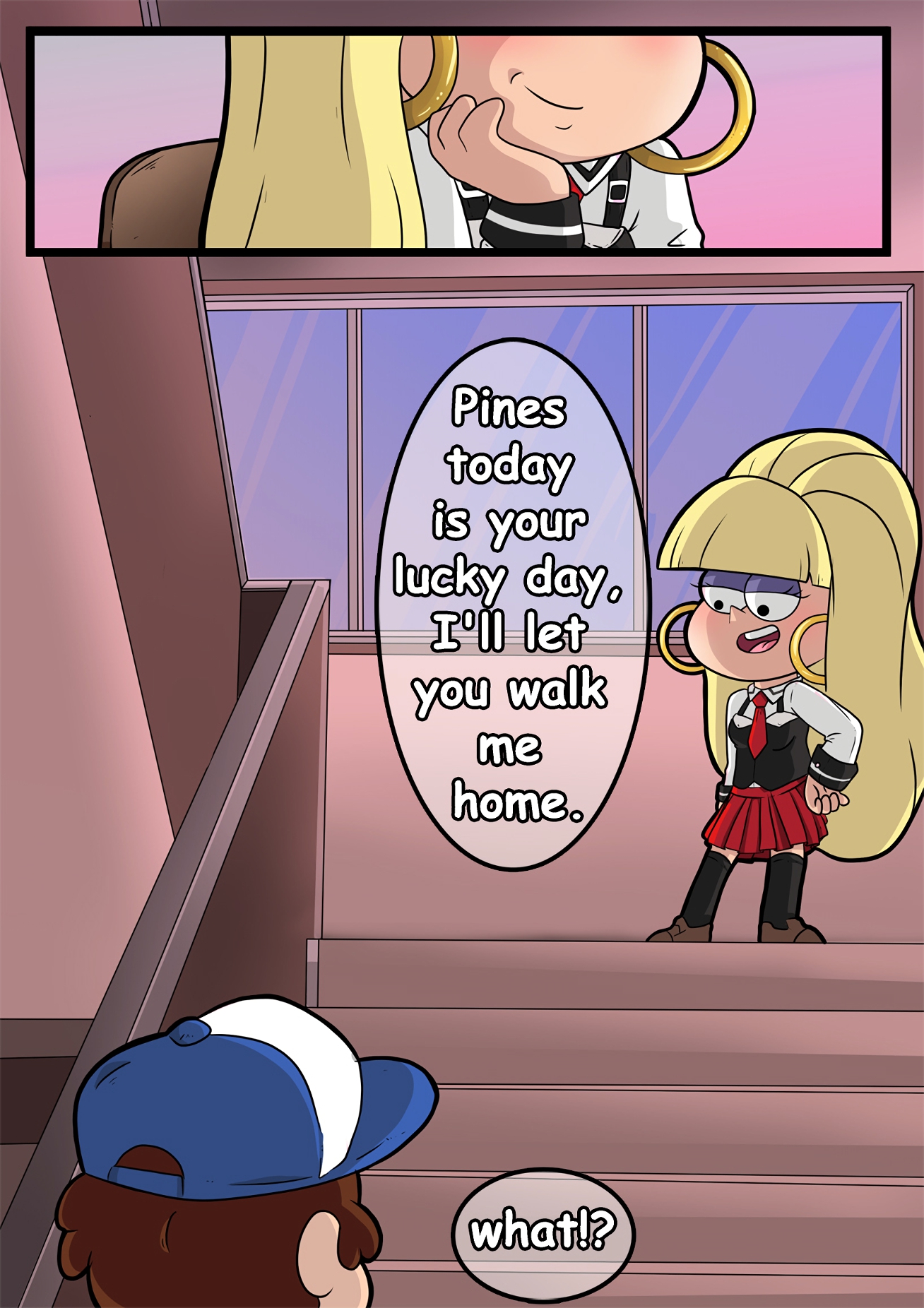 Gravity Falls and Bible Black – Indecente