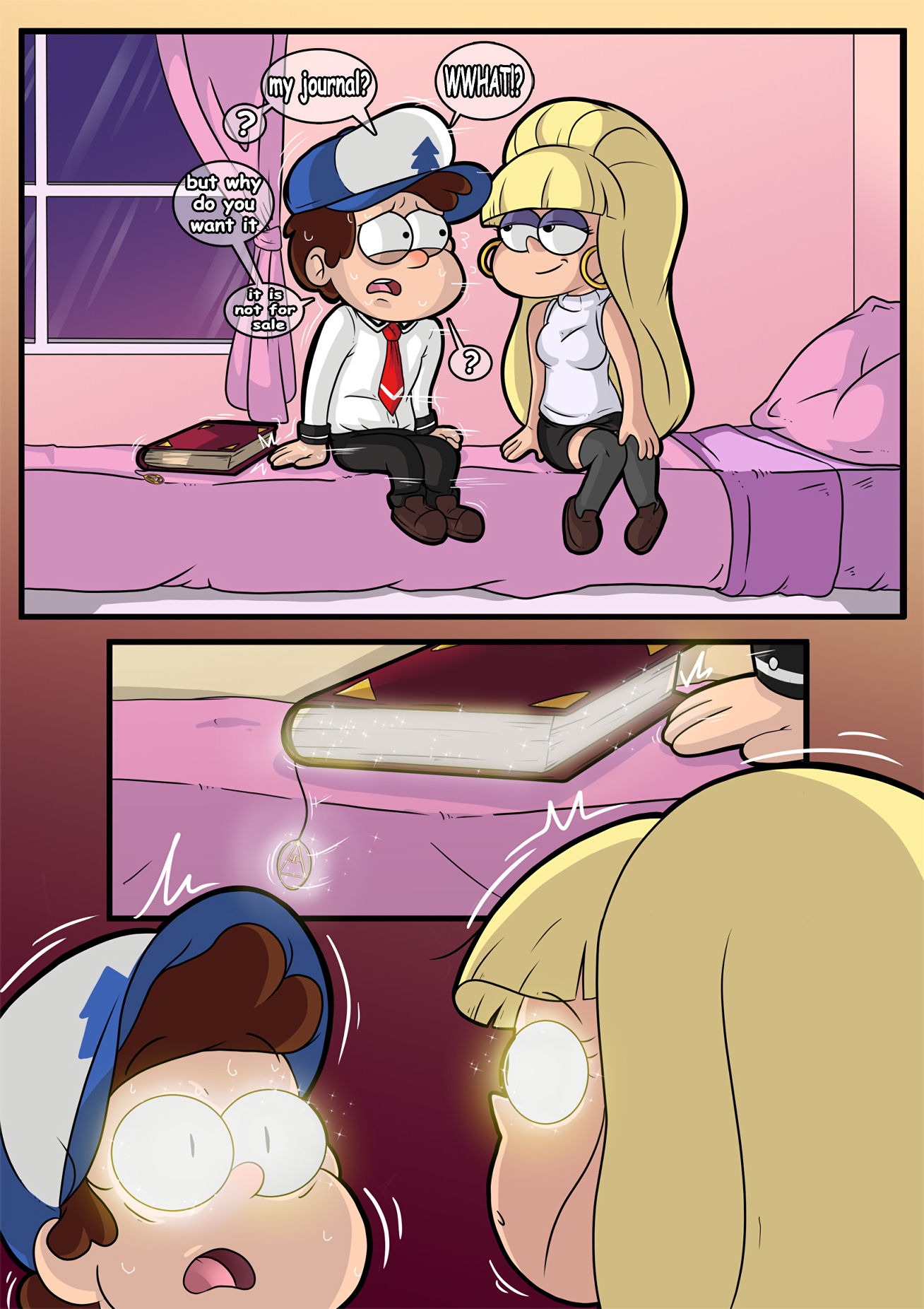 Gravity Falls and Bible Black – Indecente