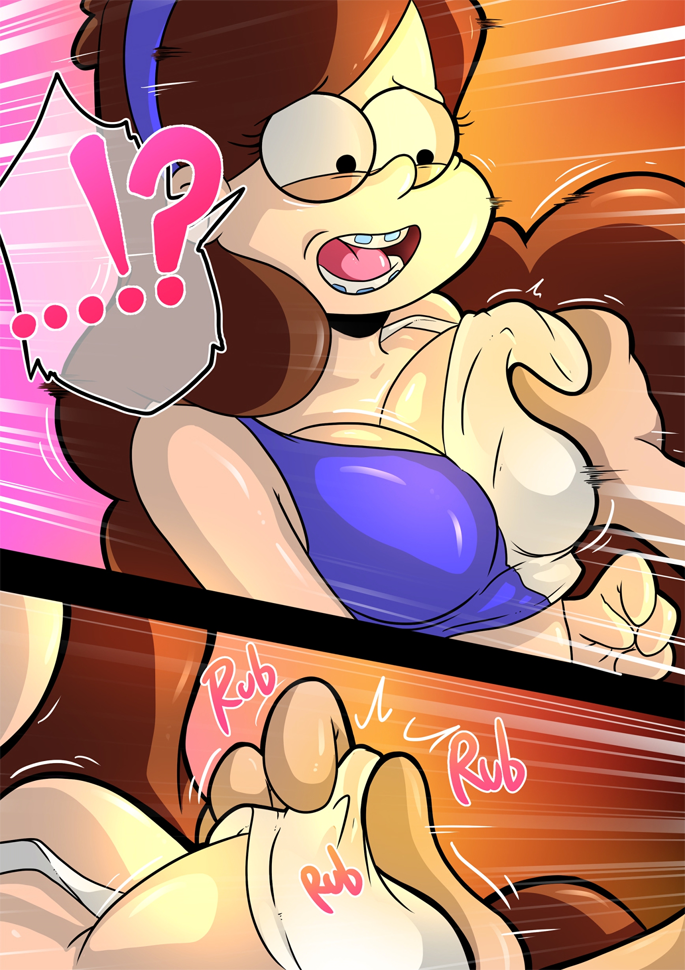 Gravity Falls and Bible Black – Indecente