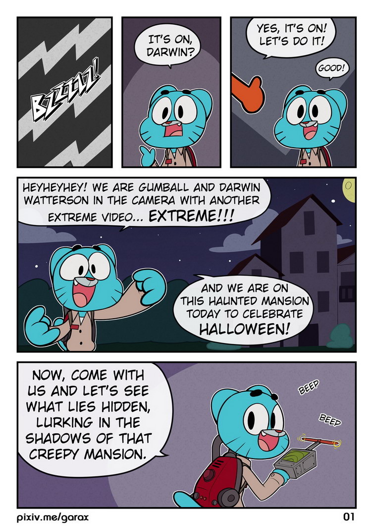Gumball Ghost Buster – Garabatoz