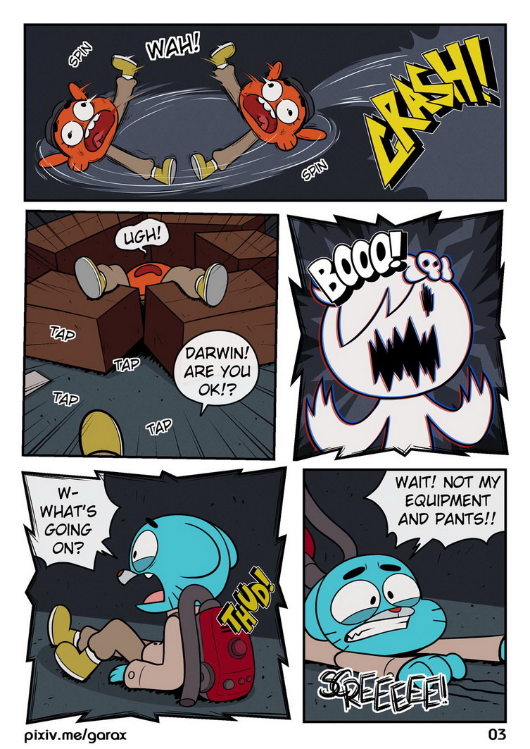 Gumball Ghost Buster – Garabatoz