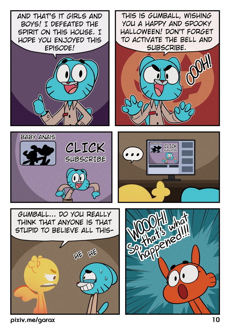 Gumball Ghost Buster – Garabatoz