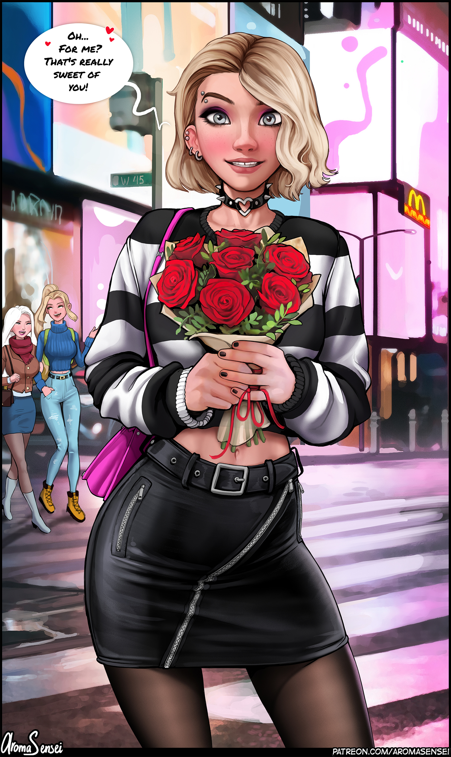 Gwen’s Going on a Date! – Aroma Sensei