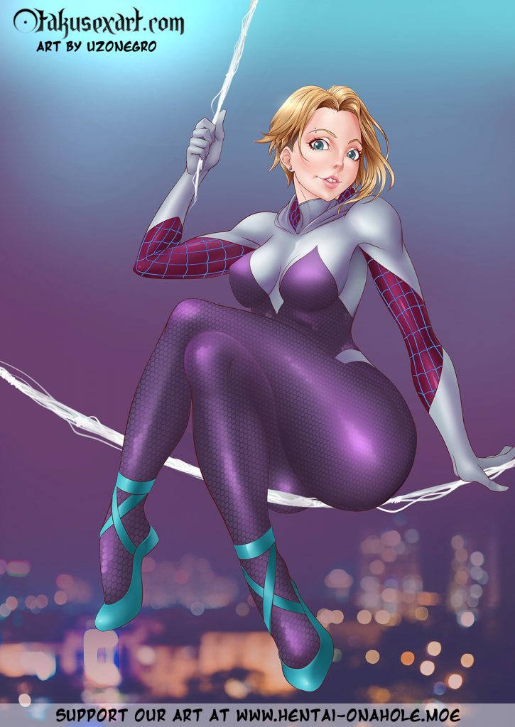 Gwen Stacy’s Amazing Footjob Fucktime – Uzonegro
