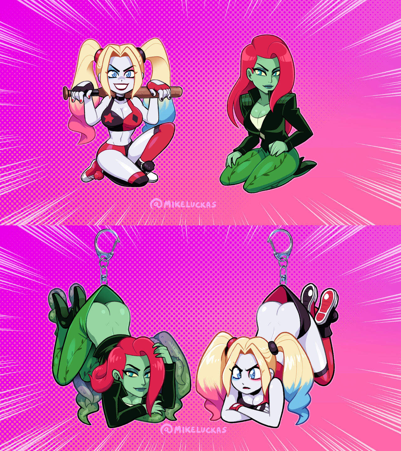 Harley & Ivy – stupiddead skullhead