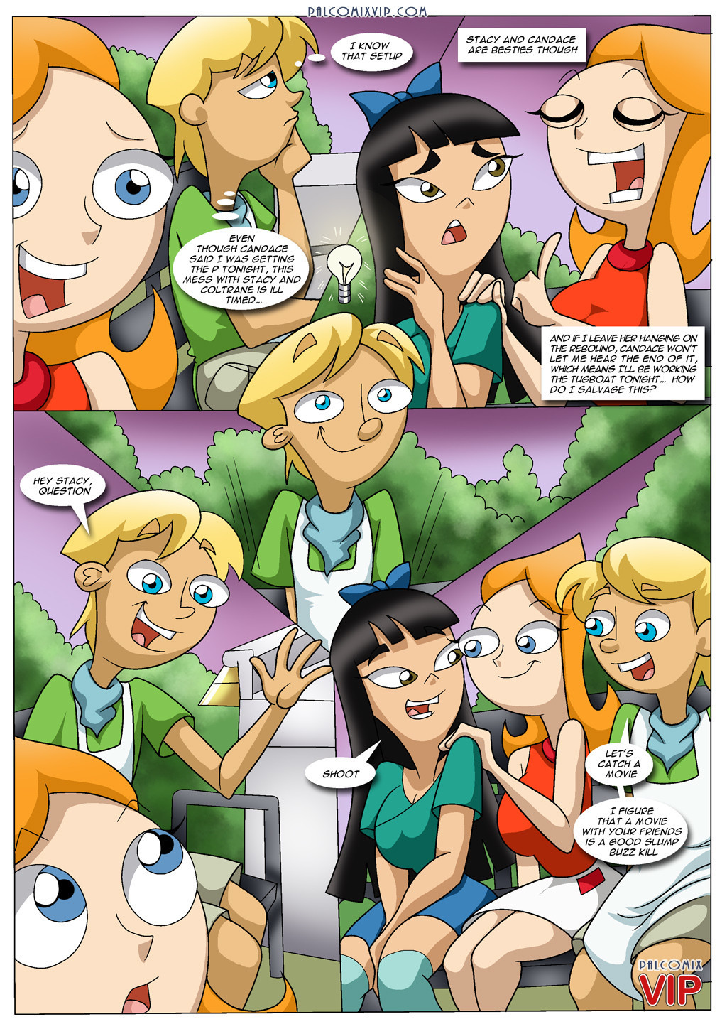 Helping Out a Friend – Palcomix